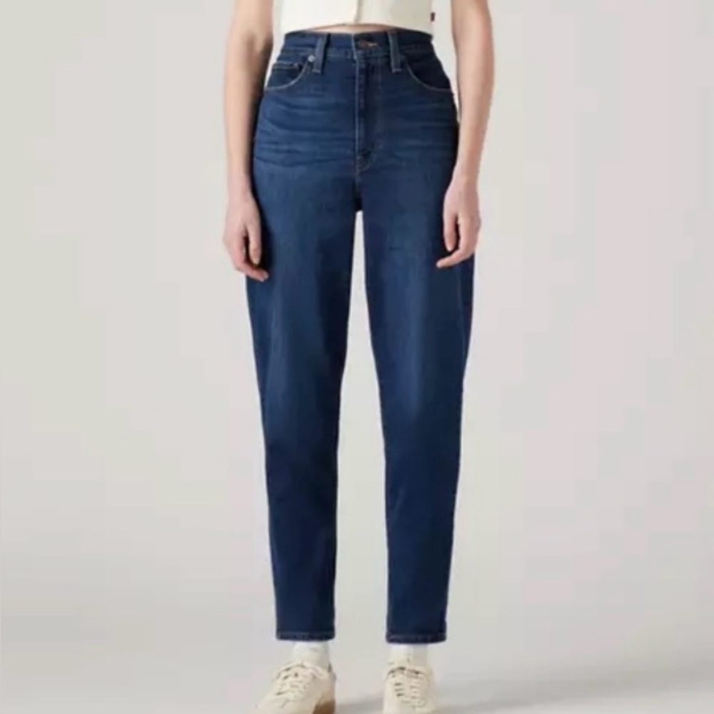 Levi's High-Rise Straight Leg Jeans - I altered them and the inseam is now 24"